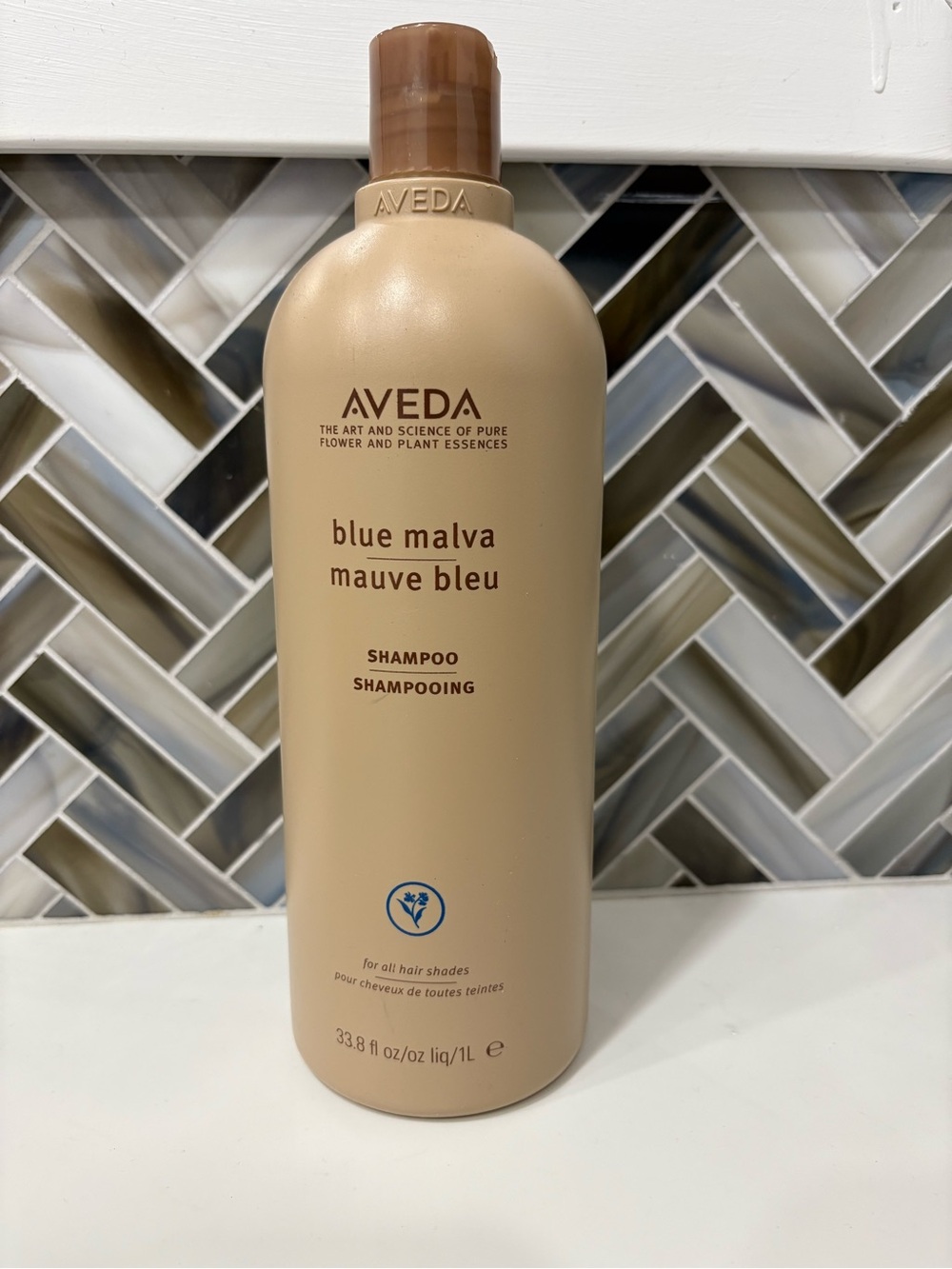 AVEDA Blue Malva Shampoo 33.8 oz liter